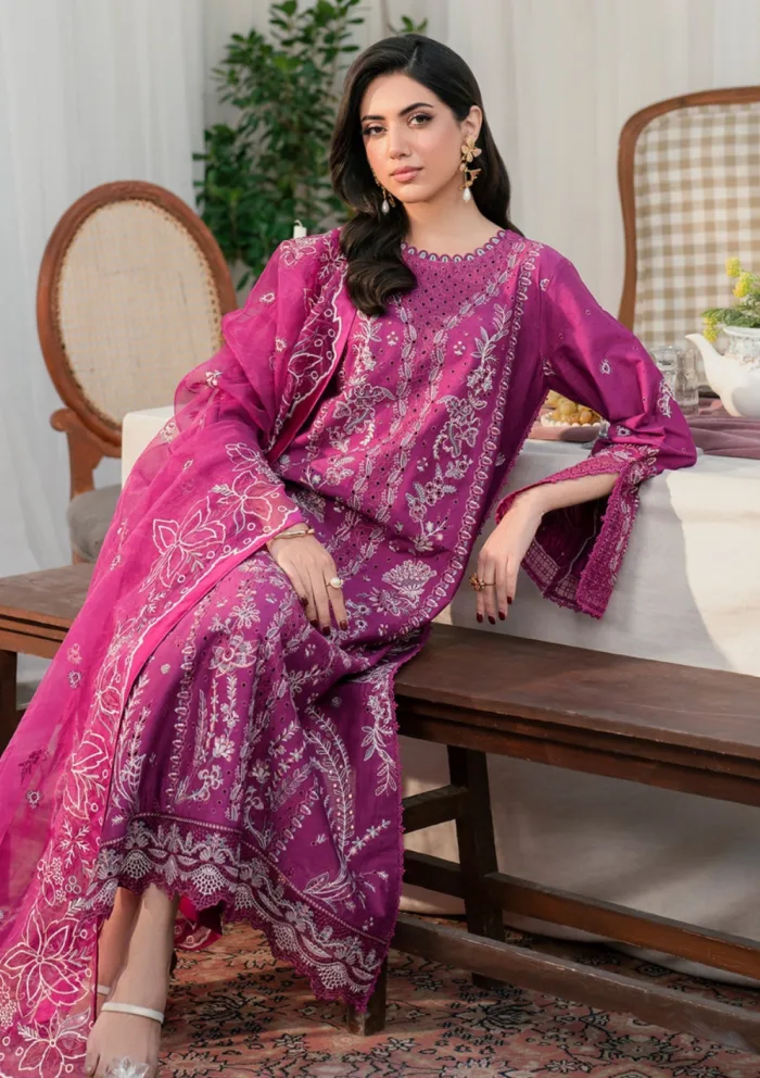 Zarif Luxury Eid 25 ZLLE25 01 ALOƒ‚ƒ‚ Lamhay Lawn Collection - Image 3